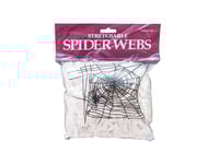 EUROPALMS Halloween spider web white 50g, Europalms Halloween spindelnät vit 50g UV-aktiva