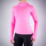 Icaniwill Perform Long Sleeve Hoodie Pink - XS