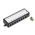 Annadue 4/8 Ports 10/100Mbps POE Injector, Ethernet Splitter, Power Supply Ethernet Adapter IEEE802.3af Internet Splitter IP Camera POE Network Switch(8-port)