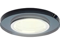Eko-Light Taklampa I Runt Glas, Färg: Svart (Ekos205) - Eko-Light