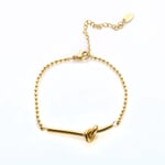 Celine Estelle Guldarmband med 18K förgyllning 18 cm + 4 cm
