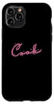 Coque pour iPhone 11 Pro Cook Chef Hobby Yummi Food Kitchen