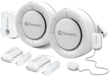 SWANN SWIFI-ALARMKIT Security Alert Kit Siren Motion Window Door Leak Sensor