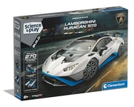 Clementoni 75102 Set Play Build-Lamborghini Huracan STO-Race Car Model, Scientific, Mechanics, Science Kit for Kids 8 Years, STEM Toys, English Version, Made in Italy, Multicolor