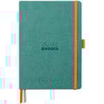 Rhodia Goalbook soft aqua A5 dot ivory