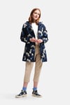 'Orla Kiely Longline' Waterproof Jacket