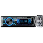 Autoradio Bluetooth Poste Radio Voiture,1Din Radio de Voiture, 4x60W Auto Radio 7Couleurs fm Stéréo Radio USB/SD/AUX/EQ/Lecteur MP3 autoradio Pioneer