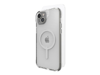 ZAGG Luxe Snap - Beskyttelsesboks baksidedeksel for mobiltelefon - MagSafe-samsvar - blank - for Apple iPhone 15 Plus