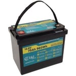 E&J Litiumbatteri 12V 75Ah m/ värme & Bluetooth