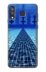 Swimming Pool Case Cover For Samsung Galaxy A8 Star, A9 Star