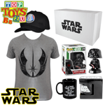 Star Wars Set- Darth Vader Chase POP, 350ml Mug & Rebel Alliance Cap & 2XL Shirt