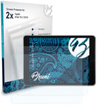 Bruni 2x Protective Film for Apple iPad 10.2 2019 Screen Protector