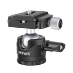 Neewer Low-Profile Ball Head 360 Degree Rotatable Tripod Head for DSLR Cameras Tripods Monopods