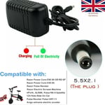12V Battery Charger for Razor Power Core E90 E95 ePunk XLR8R Electric Scooter UK