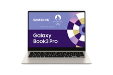 PC portable Samsung Galaxy Book 3 Pro 14'' OLED WQXGA 120hz Intel Core i7 RAM 16 G 512 Go SSD Sable INTEL EVO