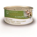 Applaws - 24 x Wet Cat Food in Jelly 70 g - Tuna & seaweed