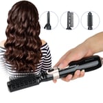 4 In 1 Hair Dryer & Hot Air Comb Straightener Curler XAA