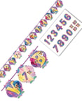 Happy Birthday Banner 3 meter - Shimmer og Shine