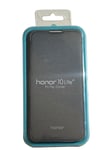 Official Huawei Honor 10 Lite PU Flip Case Cover Black