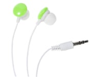 Vivanco Colour Buds Vert, Blanc Intraaural écouteur casque - Casques (Intra-aural, écouteur, Avec fil, 20 - 20000 Hz, 1,2 m, Vert, Blanc)