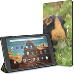 Case For Kawaii Cute Guinea Pig Family Fire Hd 10 Tablet (9th/7th Generation, 2019/2017 Release) Kindle Hd10 Cases And Covers Kindle Protection Case Auto Wake/sleep For 10.1 Inch Tablet