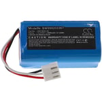 VHBW Batterie compatible avec Severin Chill rb 7028, RB-7028 aspirateur, robot électroménager (2600mAh, 14,4V, Li-ion) - Vhbw