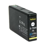 1 Yellow XL Ink Cartridge to replace Epson T7904 (79XL) non-OEM / Compatible