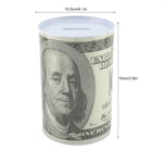 1pc Money Savings Tin Box Coin Saver Bank Jar For Kids(2312- 2312-03