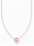 Thomas Sabo KE2210-051-9-L45V Pink Zirconia Solitaire Jewellery