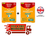 Seven Seas Joint Care Supplex Turmeric Omega3 Glucosamine Pack of 2