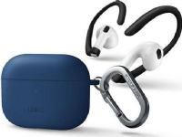 UNIQ Nexus AirPods 3:e generationen fodral + öronkrokar Silikon blå/blå
