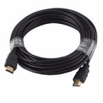 5m/16ft Long HDMI to HDMI Cable Lead Wire for - Samsung BD-J4500 - Blu-Ray Disc Player/to Connect TV, Monitor, Projector (5m/16ft)