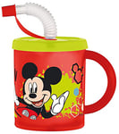 infinite by GEDA LABELS (INFKH) Gobelet Mickey avec paille 210 ml