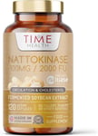 New: Nattokinase - 120 Capsules - 2000 FU / 100Mg - Nattiase® Natural Fermented