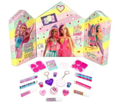 Girls Pink Barbie Toy Jewellery Filled Christmas Countdown Advent Calendar 2023