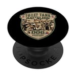 761st Tank Battalion Tribute Vintage Dog Company WW2 Heroes PopSockets Swappable PopGrip