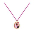 Disney Encanto Pink Isabela Charm Necklace, Pink