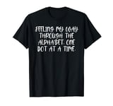Braille Alphabet Fun: Feeling My Way One Dot at a Time T-Shirt