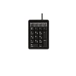 Cherry G84-4700 KEYPAD, French layout, wired keypad, individually programmable keys, black