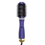SLFPOASM 1200W Detachable Head Hot Air Comb Multifunctional Mini Compact Styling Comb Anion Comb Purple