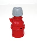 Garo Quick Stickpropp IP44 5-polig 16A 6h, röd