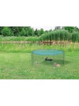 Trixie natura outdoor run with net powder coated ø 150 × 57 cm green