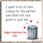 Funny Valentines Day Card for Husband Wife Boyfriend Fiance Valentine's Joke
