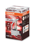 OSRAM XENARC NIGHT BREAKER LASER D3S, Next Generation, 220% more brightness, HID xenon bulb, 66340XNN, folding box (1 lamp), white