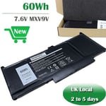 MXV9V battery for dell Latitude 5300 5310 2-in-1 E5300 E5310 Series