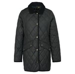 Barbour Long Cav Quilt Black/Ancient