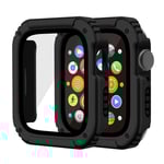 Tåligt Apple Watch Series 3 38mm etc. skärmskydd - Svart