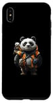 Coque pour iPhone XS Max Panda Daddy Adventurer Cool Panda Baby Fun