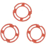 3 Lock-Ring Retaining-Plate Holder ORANGE for Philips Shaving Heads Type SH70 90
