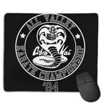 Cobra Kai All Valley Championship 84 Karate Kid Customized Designs Non-Slip Rubber Base Gaming Mouse Pads for Mac,22cm×18cm， Pc, Computers. Ideal for Working Or Game